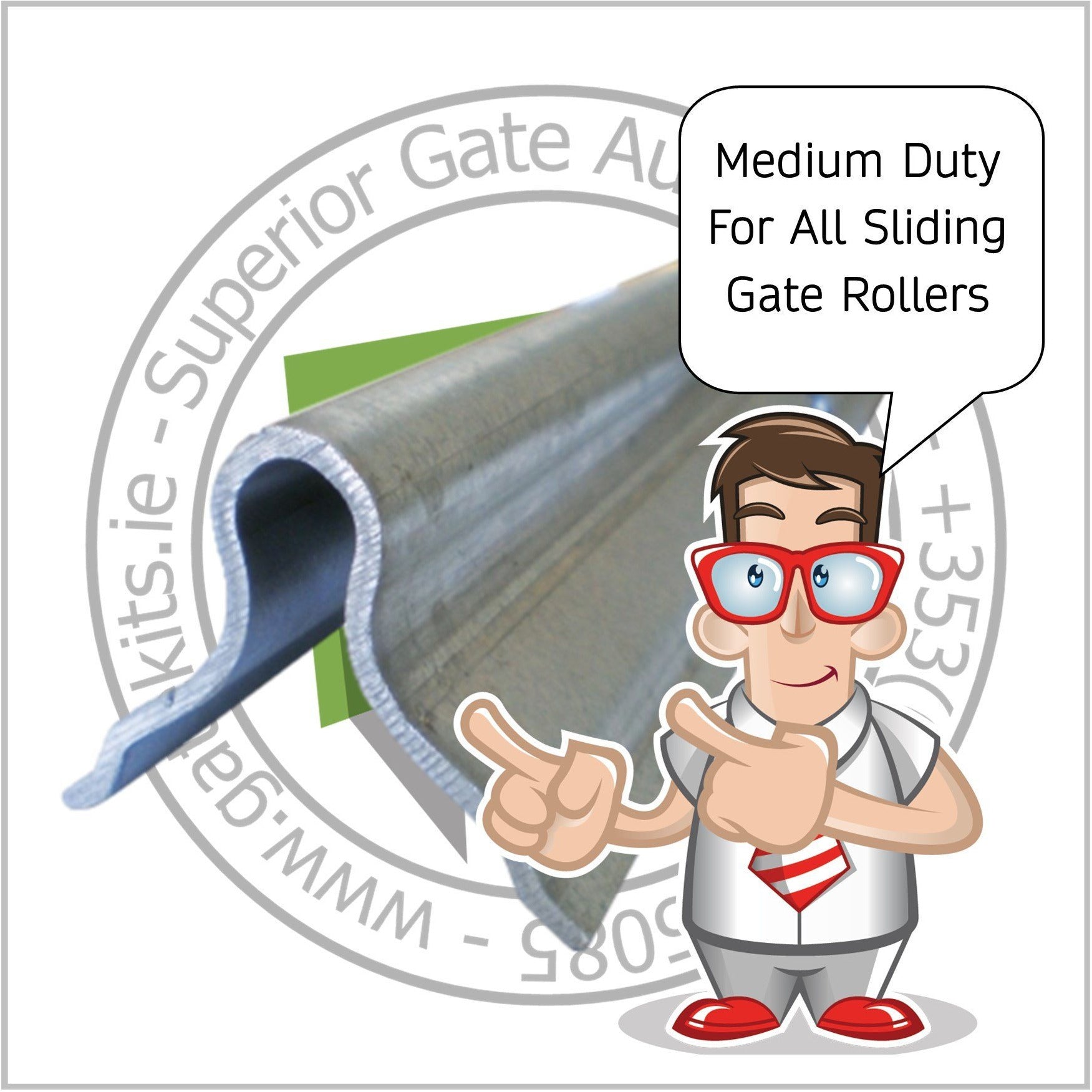 Sliding Gate Track Rail Sliding Gate Track Rail IBFM 3m Lenght