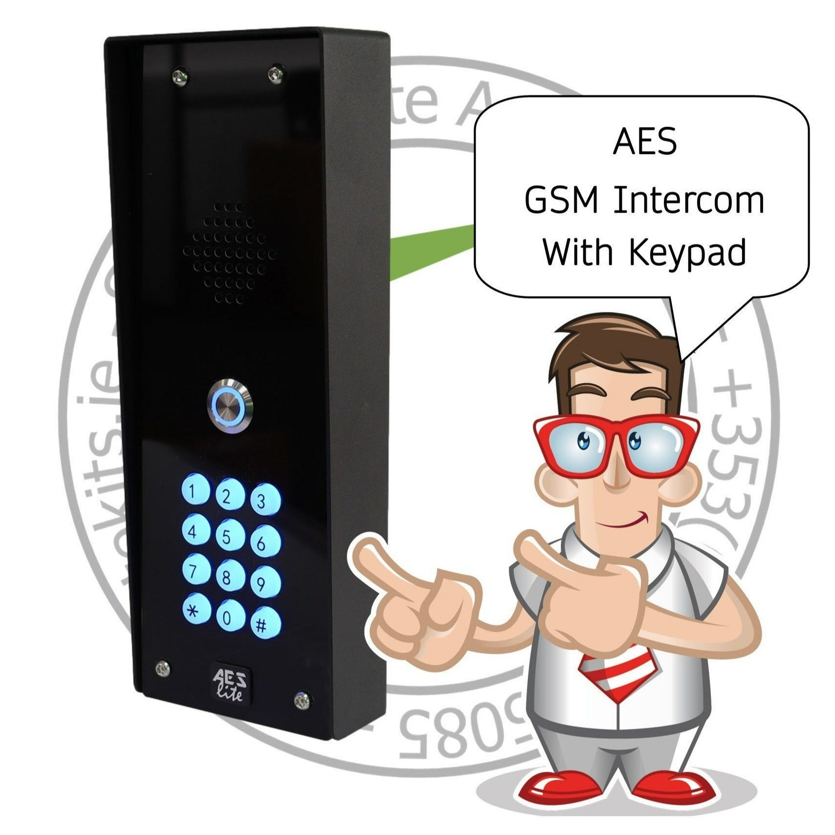 AES Cellcom Lite GSM Intercom GSM Intercom With Keypad AES