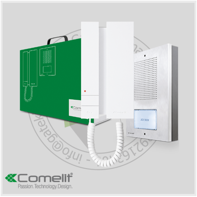 Comelit 5 wire Intercom Kit Intercom Comelit With 1 Handset
