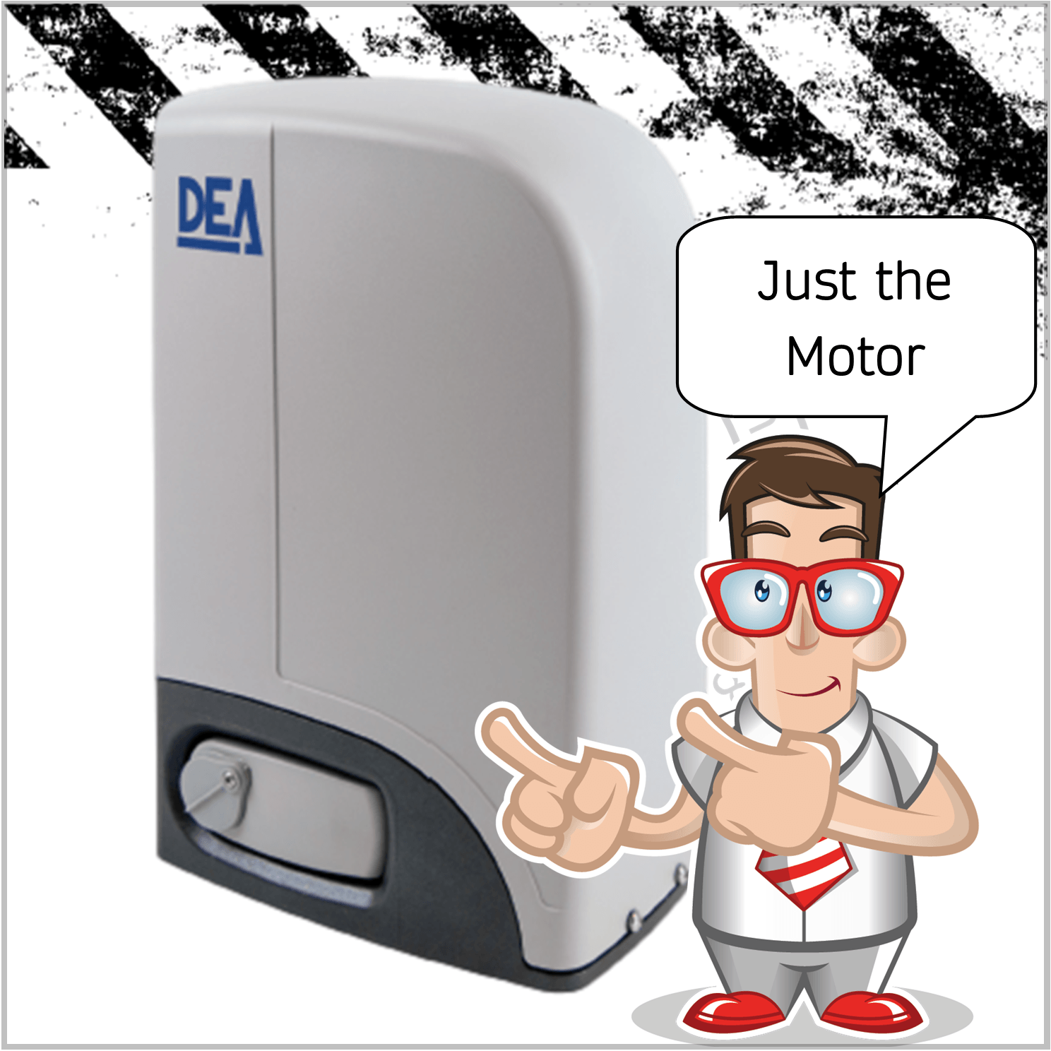 DEA LIVI sliding gate Kit Sliding gate Motor DEA 230v Motor Only
