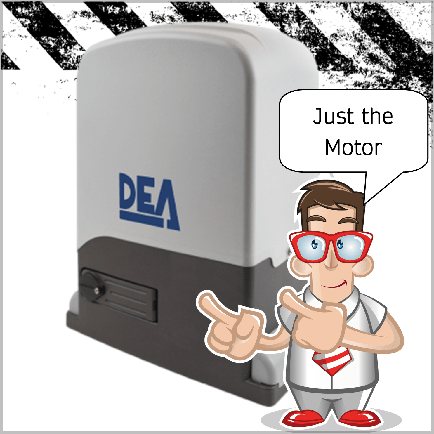 DEA REV sliding gate Kit Sliding gate Motor DEA 230V Motor Only