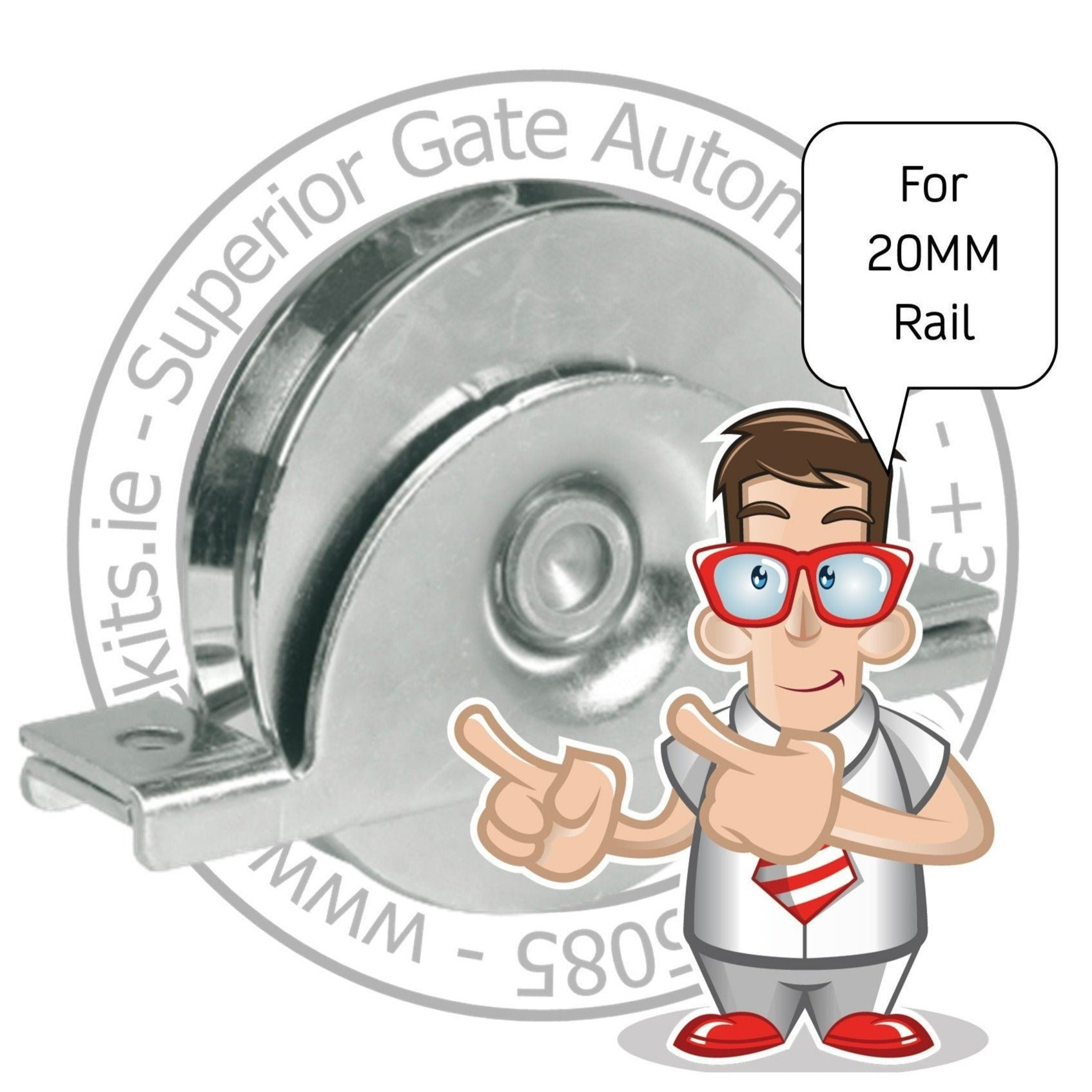 120mm Diameter Sliding Gate Wheel Sliding Gate Wheel IBFM