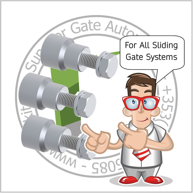 Sliding Gate Rack Spacers Sliding Gate Rack Spacers IBFM Weld on (3)