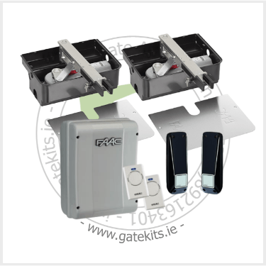 Faac 770N Kit 106752 Underground Kit Underground Gate Kit Faac 240V Standard Kit