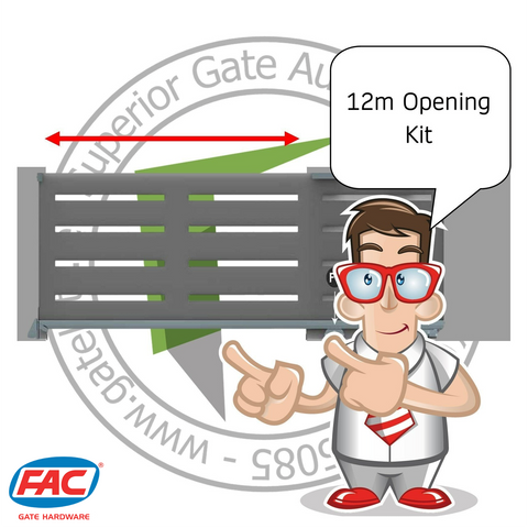 Cantilever kit 1200 kg MAX 14 mt opening