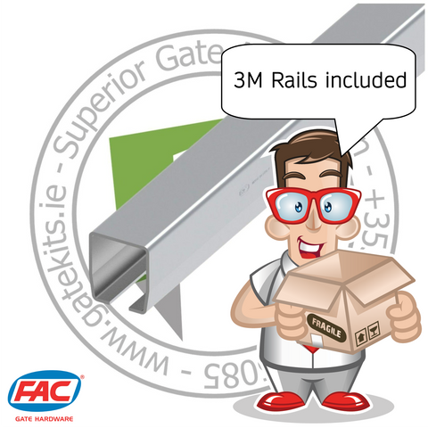 Cantilever kit 1200 kg MAX 14 mt opening