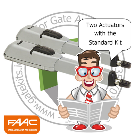 Faac 415LLS Gate Kit 104415 - For Entrances up to 8m (24ft)