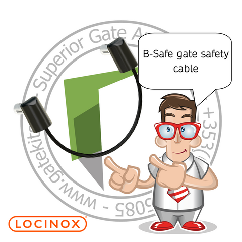 Locinox 220mm Stainless Steel Safety Cable