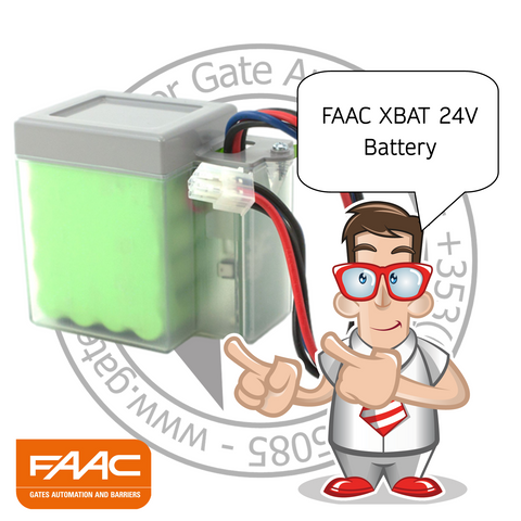 FAAC XBAT 24V EMERGENCY BATTERY KIT 390923