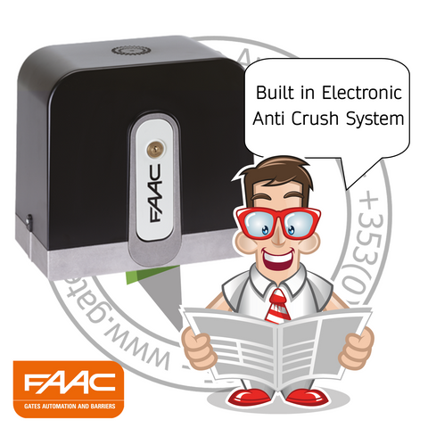 FAAC C720/C721 24V SLIDING GATE KIT