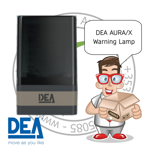 DEA AURA/X 230V/24V LED warning lamp with built-in antenna (661131)