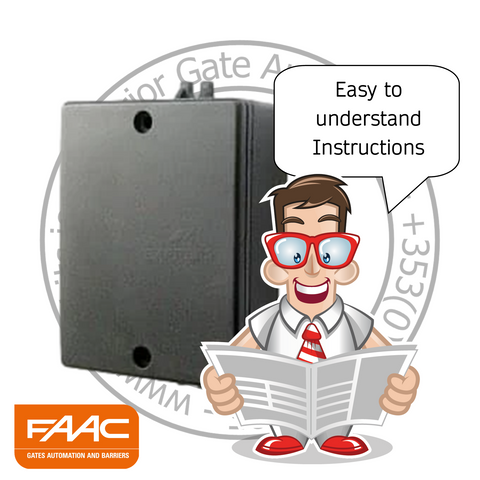 Faac XR2 433 2-Channel External Receiver 433 MHz - FAAC 787747