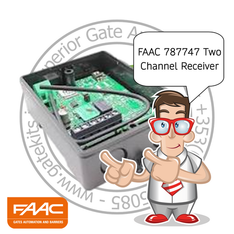 Faac XR2 433 2-Channel External Receiver 433 MHz - FAAC 787747