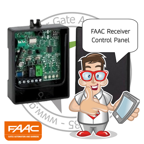 Faac XR2 433 2-Channel External Receiver 433 MHz - FAAC 787747