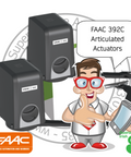 FAAC articulated actuator gatekits.ie