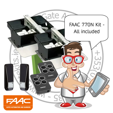 Faac 770N Kit 106752 Underground Kit
