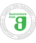 Gatekits logo with 'Guaranteed Irish' text and a green 'g' symbol on a white background