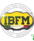 IBFM logo with yellow background and green text on a white background