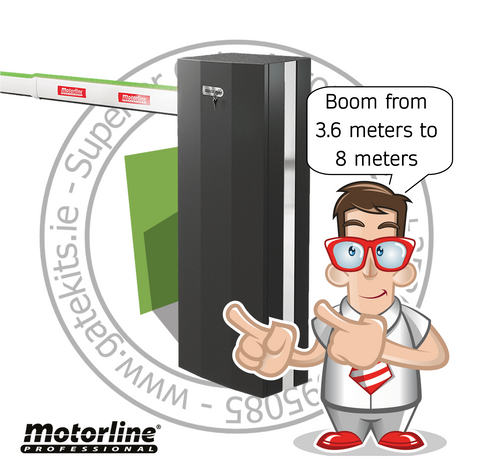Motorline ZUMA BL Electro-Mechanical Barrier 4m Kit