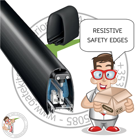2 RESISTIVE SAFETY EDGE WIRELESS 1.6M KIT