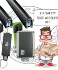 DEA safety edge wireless kit with cartoon character holding a box.