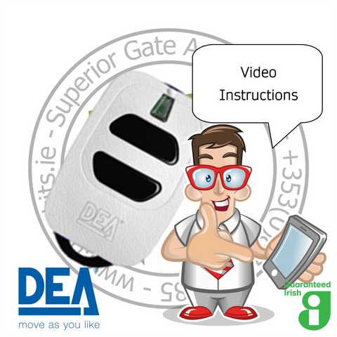 DEA GTI2M Cloning 433MHz Remote 672603
