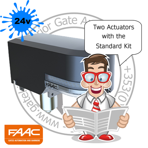 Faac S2500i Double Kit Entrances up to 5m (15FT)