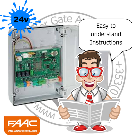 Faac s418 kit-105998-104301- FOR ENTRANCES UP TO 4.6M (13.5FT)(5.4m with electric lock(16ft))