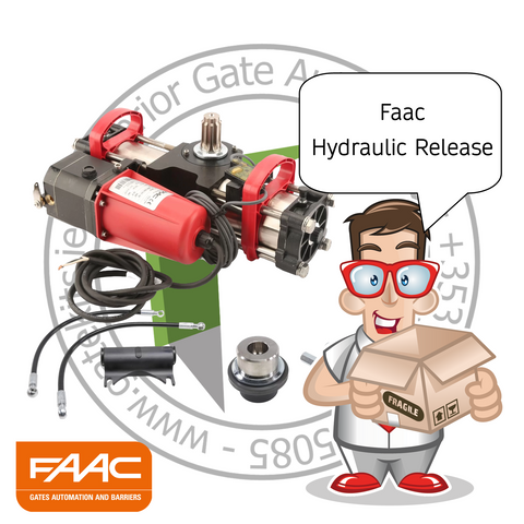 Faac S800 ENC CBAC 100 DEGREES 24V hydraulic underground Kit