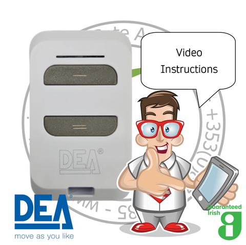 DEA GTX2 433MHz Remote 672670