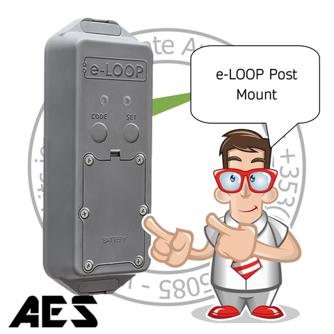 AES e-LOOP Post Mount EL00PM-RAD-K