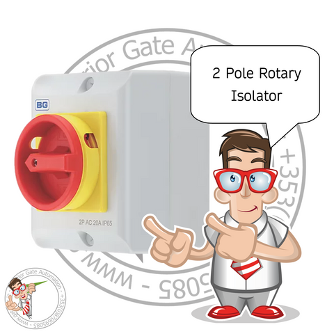 2-POLE ROTARY ISOLATOR