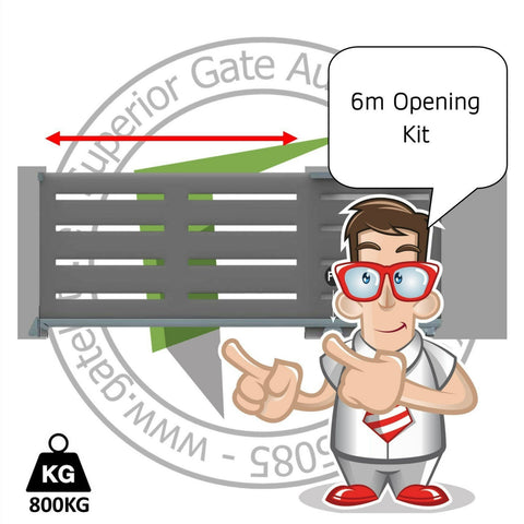 Cantilever kit 800 kg MAX 10 mt opening Cantilever Kit FAC 6m Opening Kit 