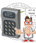 ACT 10 Digital Keypad ACT10 Codelock Keypad ACT 