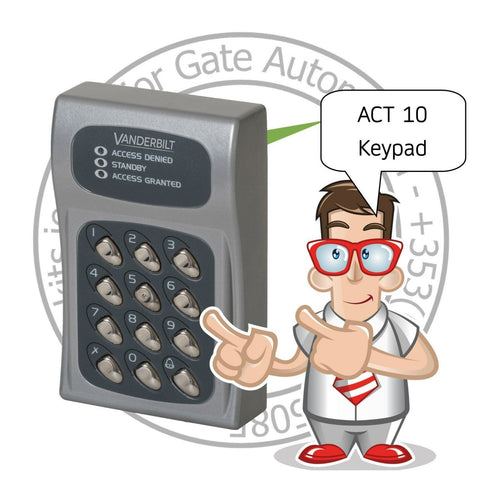 ACT 10 Digital Keypad ACT10 Codelock Keypad ACT 