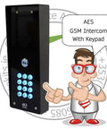 AES Cellcom Lite GSM Intercom GSM Intercom With Keypad AES 