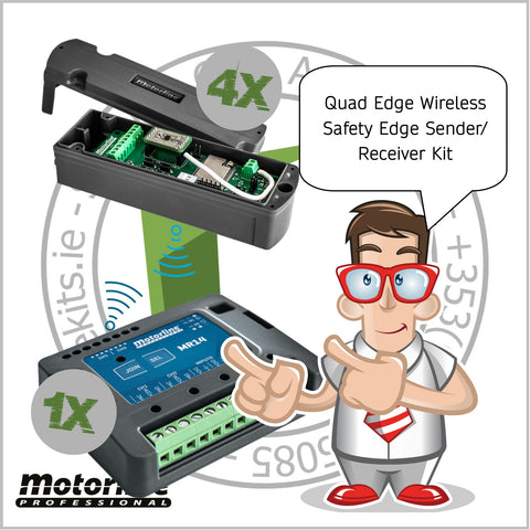 Motorline MX14/MR14 Wireless Safety Edge Sender/Receiver